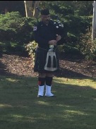 Bagpipe Ceremony